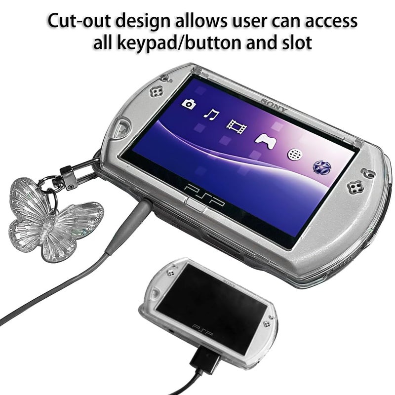 OSTENT Protector Clear Crystal Hard Case Cover Skin for Sony PSP Go - Image 4